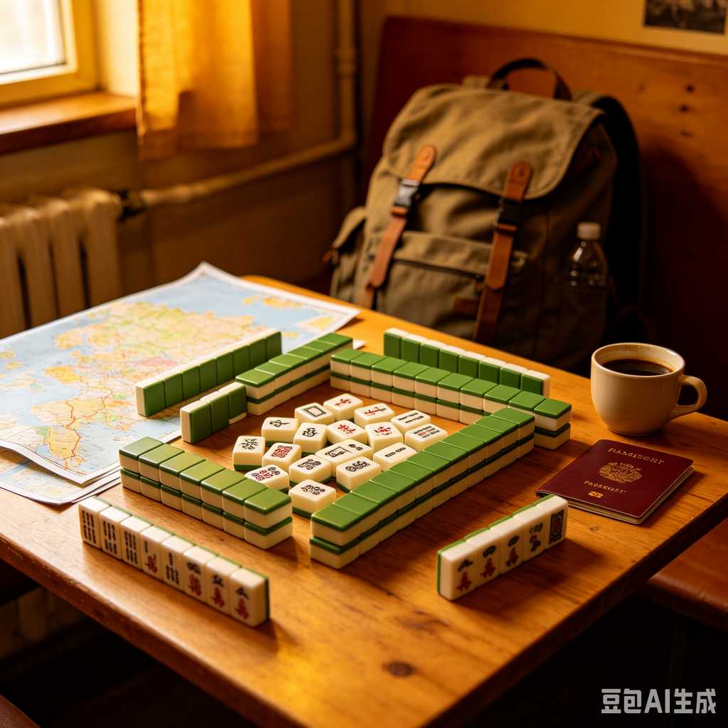 vacation mahjong set