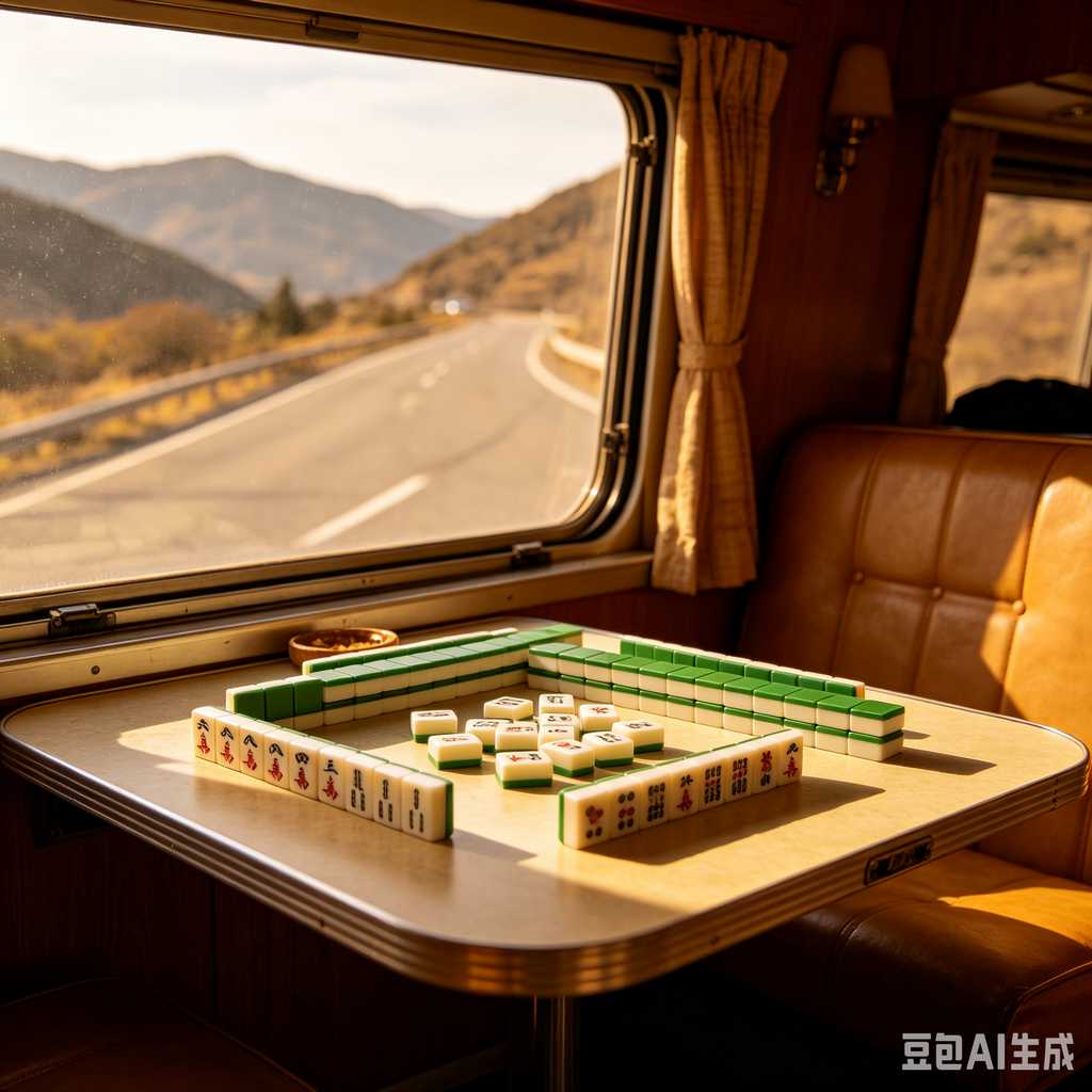 light mahjong set for easy carry