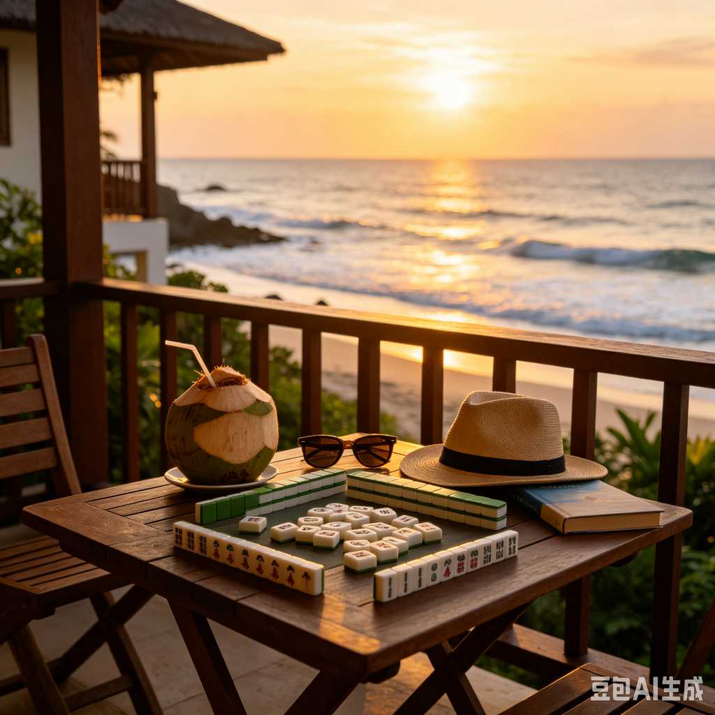 oil painting mahjong set