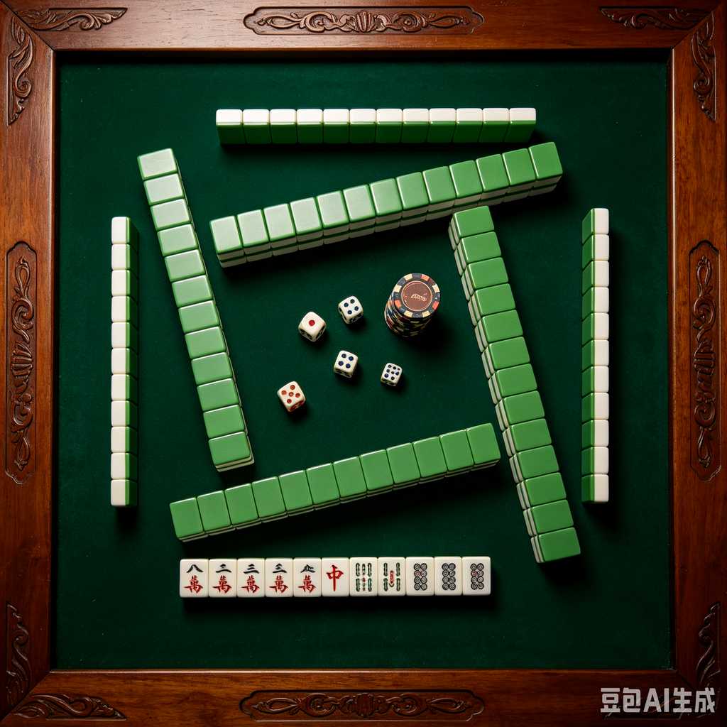 indoor leisure game mahjong set