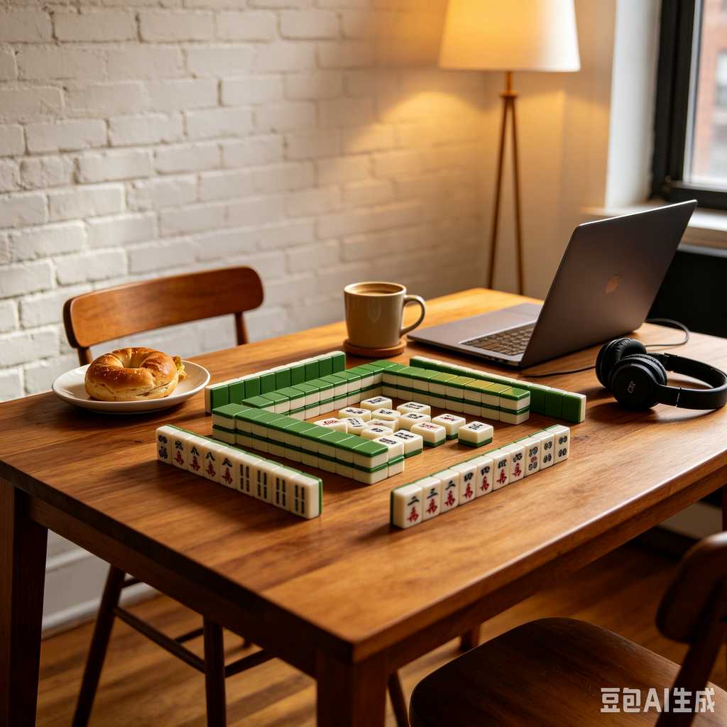 mahjong table cover mat