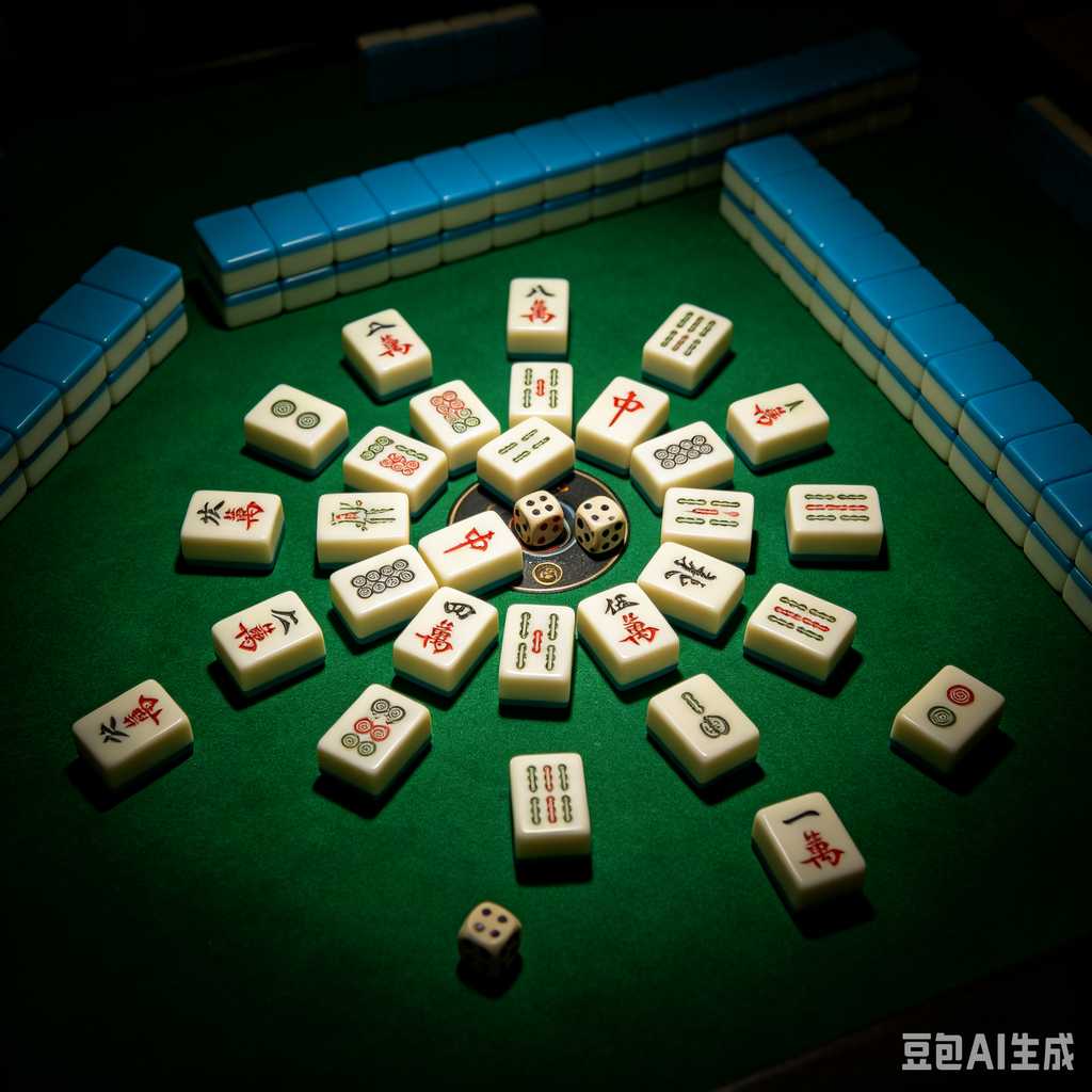 mini travel mahjong set lightweight