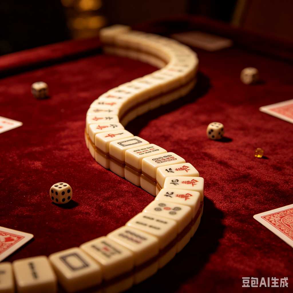 small portable mahjong set